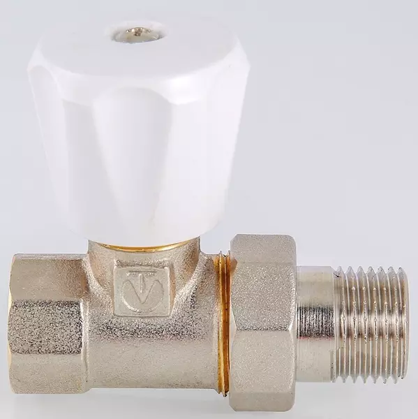 

Клапан радиаторный «Valtec» VT.008.LN.04 1/2"-1/2" прямой ВР-НР (американка) никель