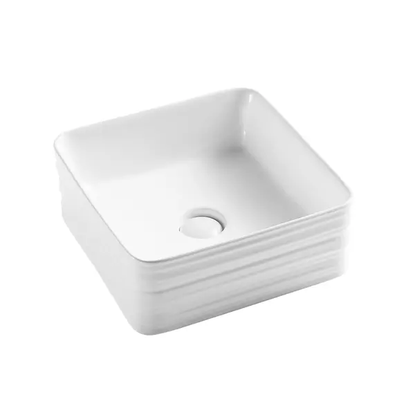 

Раковина «Point» Омега 40/40 PN43903 фарфоровая белая