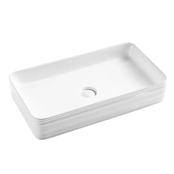 

Раковина «Point» Омега 68/38 PN43904 фарфоровая белая