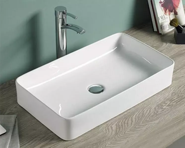 

Раковина «Comforty» 78189 60/35 фарфоровая белая