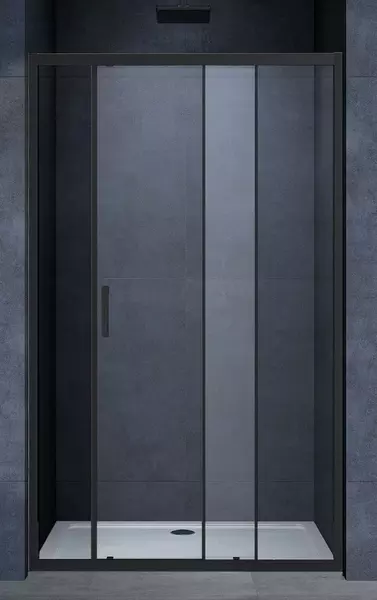 

Душевая дверь «Vincea» Alpha VDS-3AL110CLB 110/190 прозрачная/чёрная