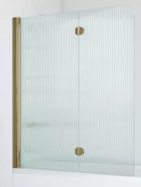 

Шторка на ванну стеклянная «Vegas Glass» E2V 120/139 Moru/бронза левая