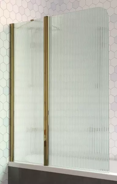 

Шторка на ванну стеклянная «Vegas Glass» E2V Lux ST 115/150 Moru/бронза левая