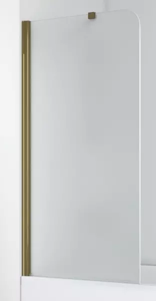 

Шторка на ванну стеклянная «Vegas Glass» EV Novo ST 76/139 сатин/бронза левая