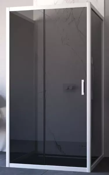 

Душевой угол-ограждение «Vegas Glass» ZP-U Novo 120/90 120/90 графит/белый без поддона универсальный