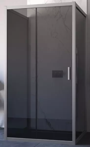 

Душевой угол-ограждение «Vegas Glass» ZP-U Novo 120/90 120/90 графит/хром матовый без поддона универсальный