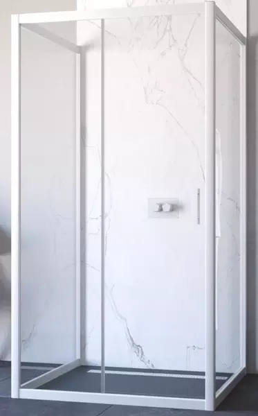 

Душевой угол-ограждение «Vegas Glass» ZP-U Novo 120/100 120/100 прозрачный/белый без поддона универсальный