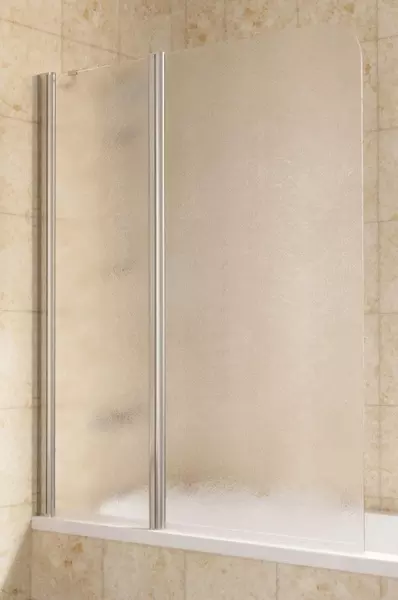 

Шторка на ванну стеклянная «Vegas Glass» E2V Lux ST 115/150 шиншилла/хром глянцевая левая