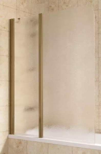 

Шторка на ванну стеклянная «Vegas Glass» E2V Lux ST 125/150 шиншилла/бронза левая