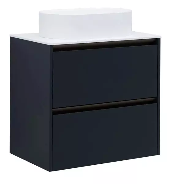 Тумба с раковиной «Allen Brau» Activity 70 подвесная антрацит матовый/олива браш 307973