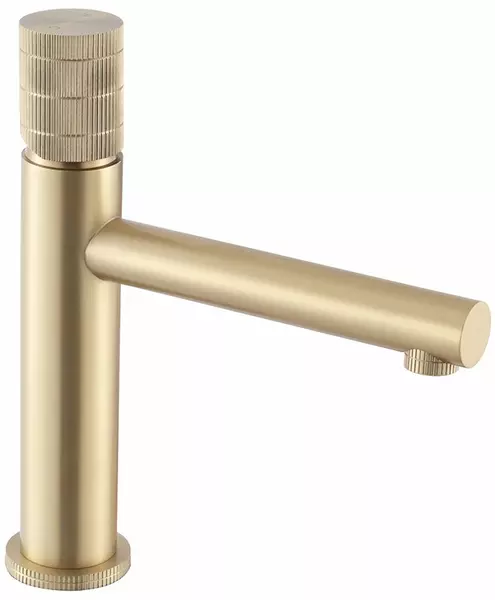 

Смеситель для раковины «Vincea» Groove VBF-4G1BG4 брашированное золото