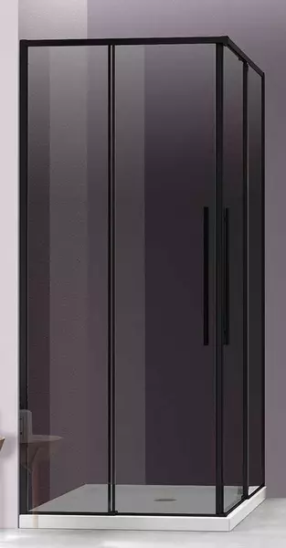 

Душевой угол-ограждение «Vincea» Slim-N VSS-4SN8010CGB 100/80 тонированный/чёрный прямоугольный без поддона