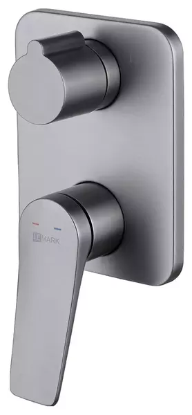 

Смеситель для душа «Lemark» Bronx LM3727GM графит