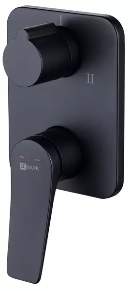 

Смеситель для душа «Lemark» Bronx LM3728BL чёрный матовый
