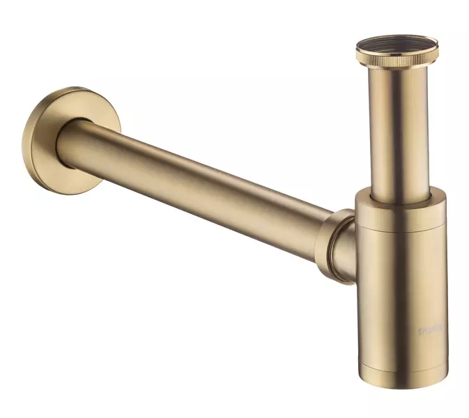 Сифон для раковины Swedbe Select 0006GO золото 7266₽