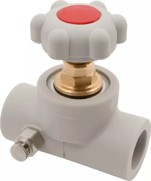 

Вентиль полипропилен магистральный «AlcaPipe» Aqua AB275040000 D40 с выпускным клапаном муфта серый