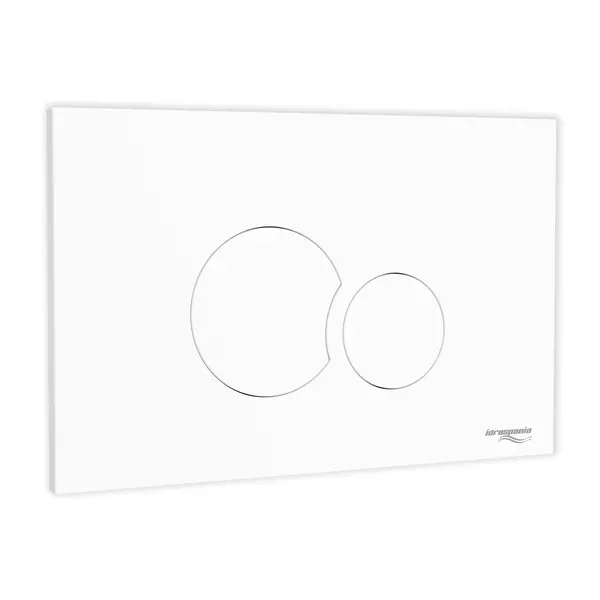 Кнопка смыва «Idrospania» Belen 30360 пластик белая глянцевая