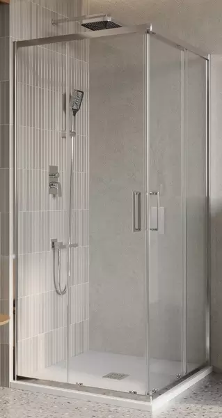 

Душевой угол-ограждение «Belbagno» LUCE-A-2-80-C-Cr 80/80 прозрачный/хром квадратный без поддона