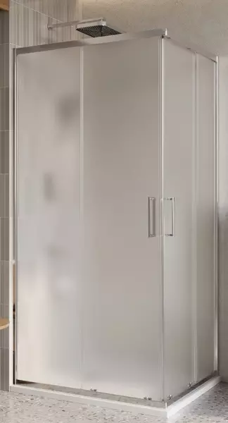 

Душевой угол-ограждение «Belbagno» LUCE-AH-2-100/80-P-Cr 100/80 рифлёный/хром прямоугольный без поддона универсальный