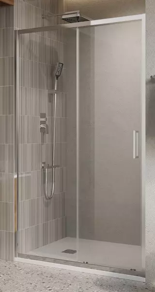 

Душевая дверь «Belbagno» LUCE-BF-1-110-C-Cr 110/195 прозрачная/хром
