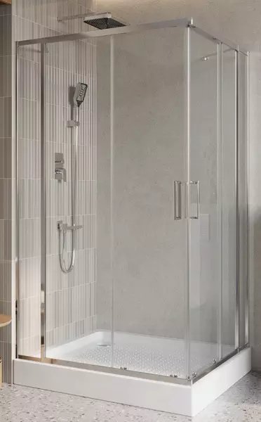 

Душевой угол-ограждение «Belbagno» LUCE-AH-22-140/115-C-Cr 140/115 прозрачный/хром прямоугольный без поддона универсальный