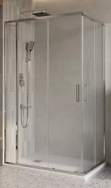 

Душевой угол-ограждение «Belbagno» LUCE-AH-21-145/90-C-Cr 145/90 прозрачный/хром прямоугольный без поддона универсальный