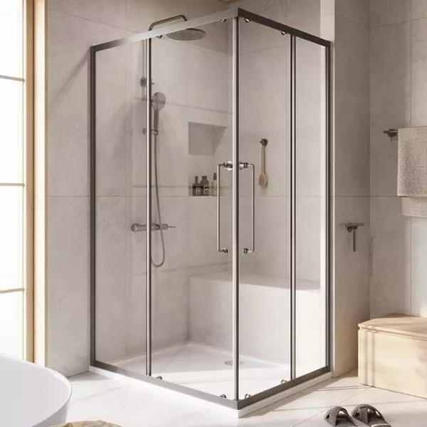 

Душевой угол-ограждение «Cezares» Relax-304-AH-2-120/90-C-GM 120/90 прозрачный/оружейная сталь прямоугольный без поддона универсальный