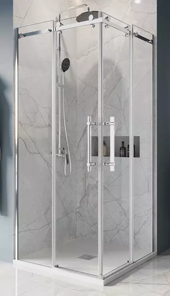 

Душевой угол-ограждение «Belbagno» MARINO-A-2-90-C-CR 90/90 прозрачный/хром квадратный без поддона