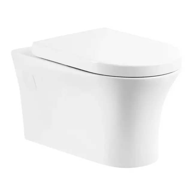 Подвесной унитаз безободковый Belbagno Ancona BB1224CHR-SM-008 белый с сиденьем дюропласт с микролифтом белое 18670₽