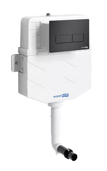 Бачок скрытого монтажа для унитаза WasserKRAFT Aller 10TLT031MEMB03 с клавишей смыва 16610₽
