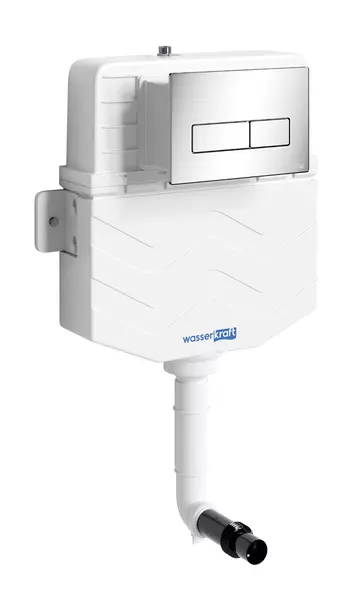 Бачок скрытого монтажа для унитаза WasserKRAFT Aller 10TLT031MECH03 с клавишей смыва 16610₽
