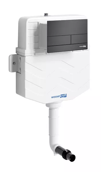 Бачок скрытого монтажа для унитаза WasserKRAFT Aller 10TLT031MEMB04 с клавишей смыва 18400₽