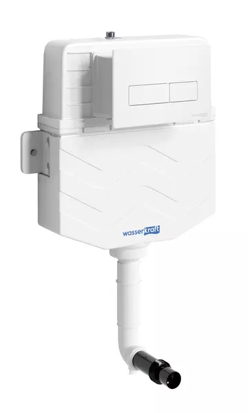 Бачок скрытого монтажа для унитаза WasserKRAFT Aller 10TLT031MEWM03 с клавишей смыва 16610₽