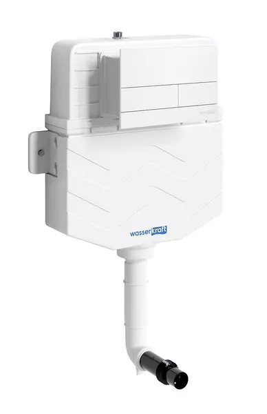 Бачок скрытого монтажа для унитаза WasserKRAFT Aller 10TLT031MEWM04 с клавишей смыва 18400₽