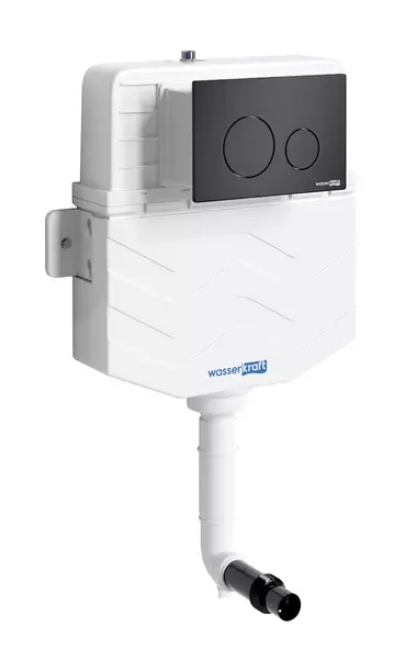 Бачок скрытого монтажа для унитаза WasserKRAFT Aller 10TLT031MEMB02 с клавишей смыва 16890₽