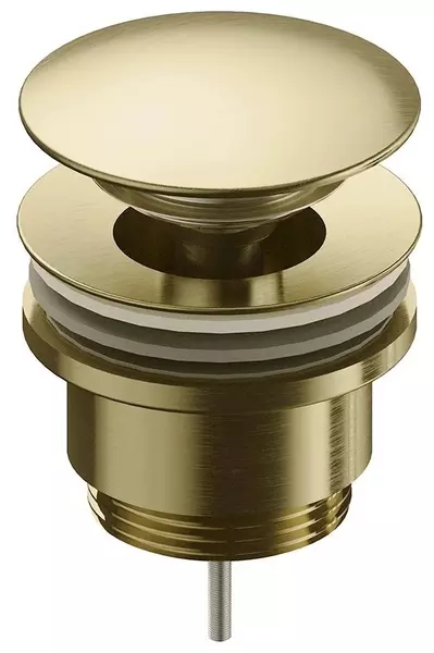 

Донный клапан для раковины «AQUAme» AQM7003BG с механизмом Клик-Клак brushed gold