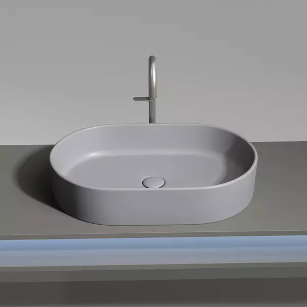 

Раковина «Ceramica Nova» Element 60/38 CN6048MH фарфоровая антрацит матовый