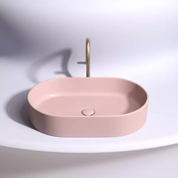 

Раковина «Ceramica Nova» Element 60/38 CN6048MP фарфоровая розовый матовый