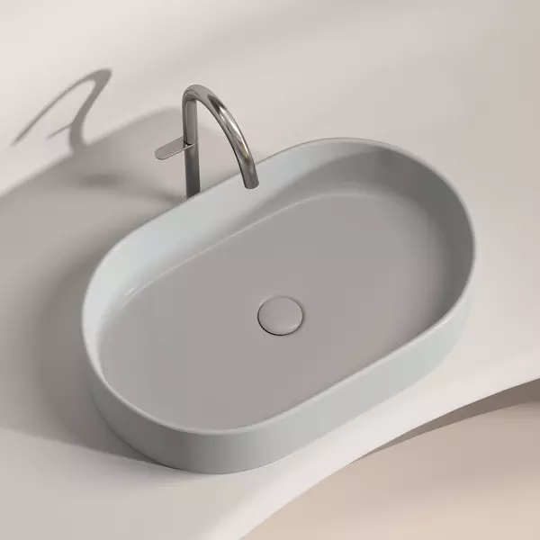 

Раковина «Ceramica Nova» Element 60/38 CN6048MSG фарфоровая серый матовый