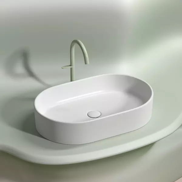

Раковина «Ceramica Nova» Element 60/38 CN6048MW фарфоровая белый матовый