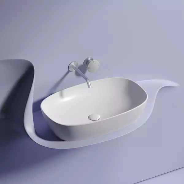 

Раковина «Ceramica Nova» Element 60/38 CN6049MW фарфоровая белая матовая