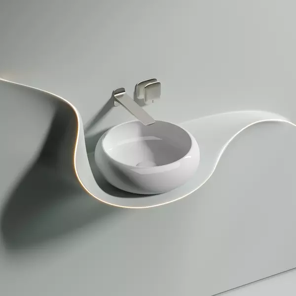 

Раковина «Ceramica Nova» Element 36/36 CN6050 фарфоровая белая