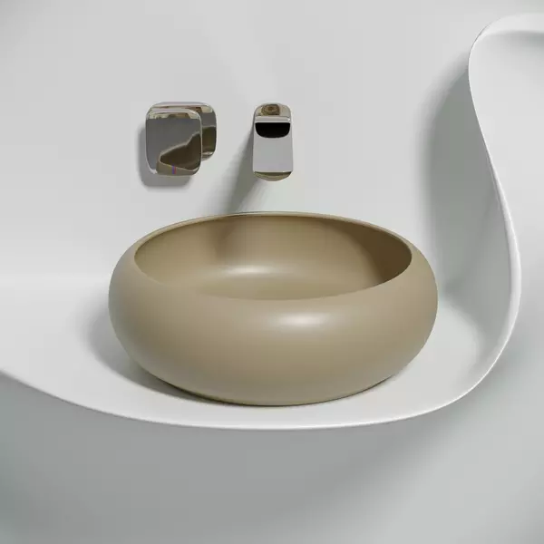 

Раковина «Ceramica Nova» Element 36/36 CN6050MC фарфоровая капучино матовый