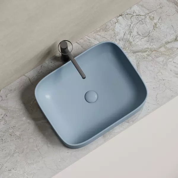 

Раковина «Ceramica Nova» Element 50/38 CN6052MHL фарфоровая серо-голубой матовый