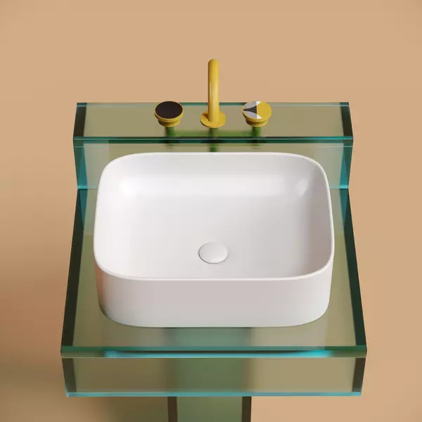 

Раковина «Ceramica Nova» Element 50/38 CN6052MW фарфоровая белая матовая