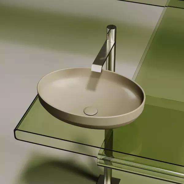 

Раковина «Ceramica Nova» Element 50/36 CN6056MC фарфоровая капучино матовый