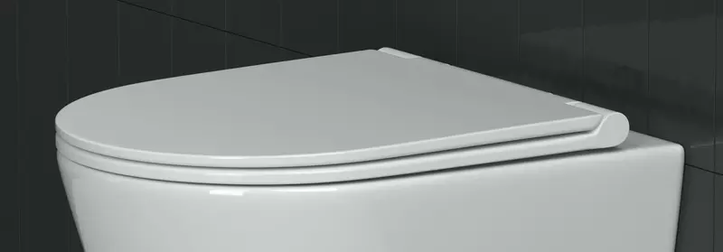 Сиденье для унитаза Ceramica Nova K-3011 дюропласт с микролифтом белое 5600₽