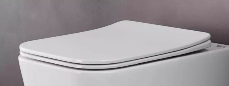 Сиденье для унитаза Ceramica Nova К-1806 ультратонкое дюропласт с микролифтом белое 5600₽