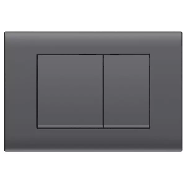 Кнопка смыва «Vincea» VFP-001GM вороненая сталь