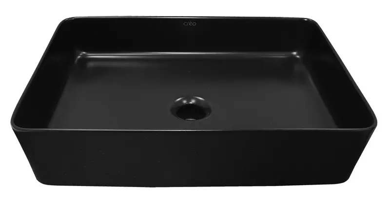 

Раковина «Creo Ceramique» Pau 50/35 PU3500MBK фарфоровая черная матовая